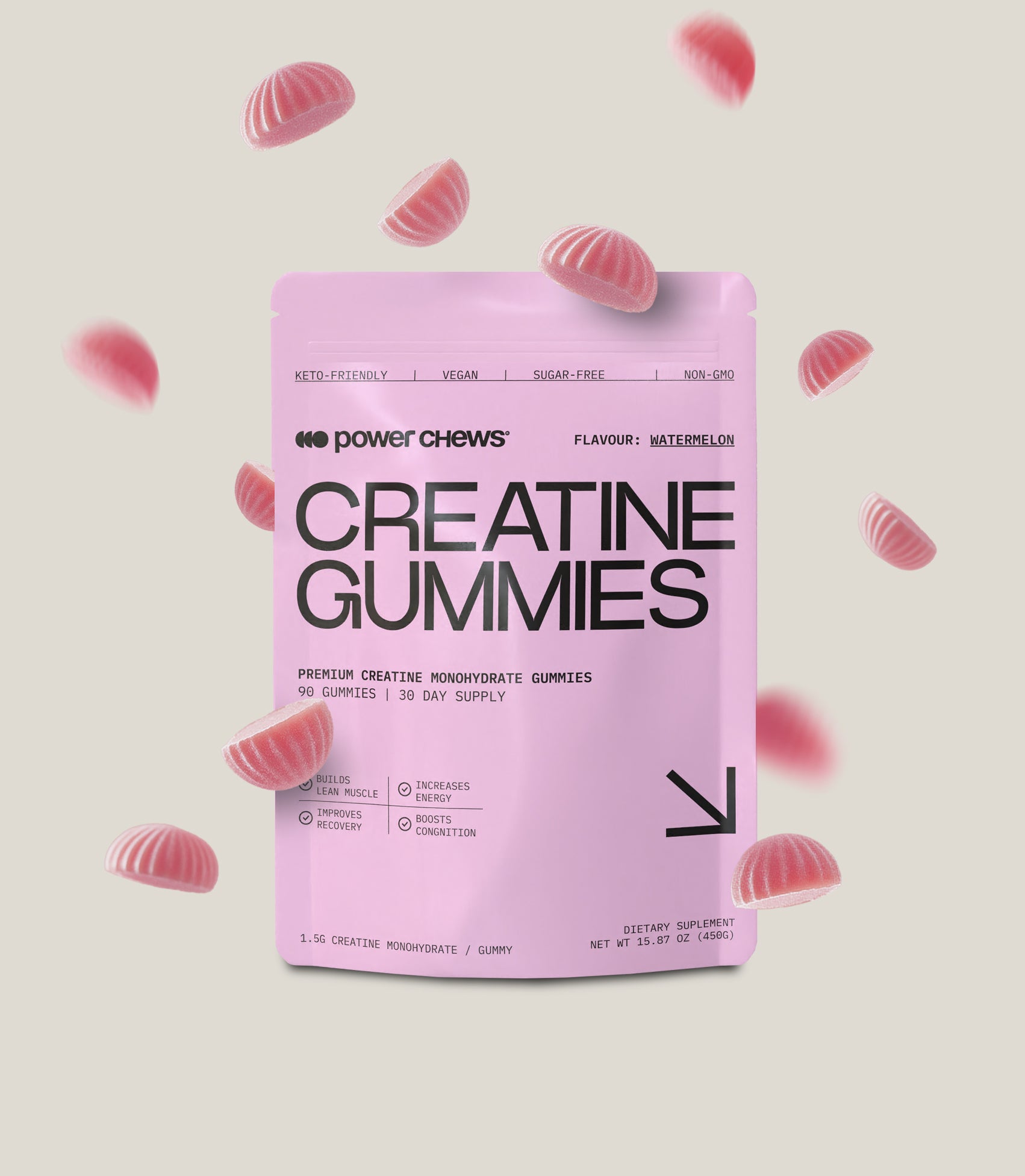 Power Chews Creatine Gummies